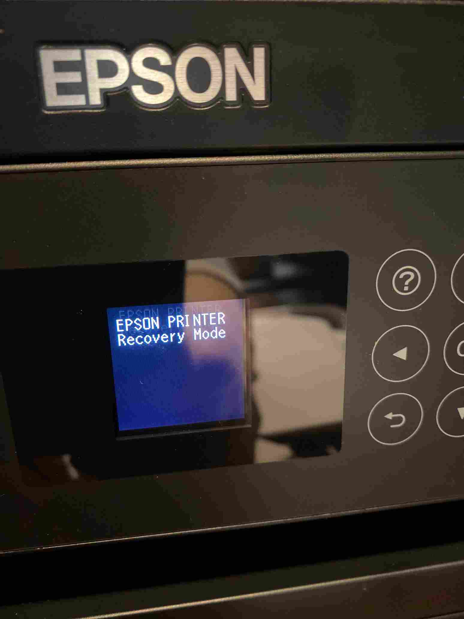 打印机Espon L4166 出现"Printer Mode变成 ET-2750 后的修复方法_EPSON Printer mode